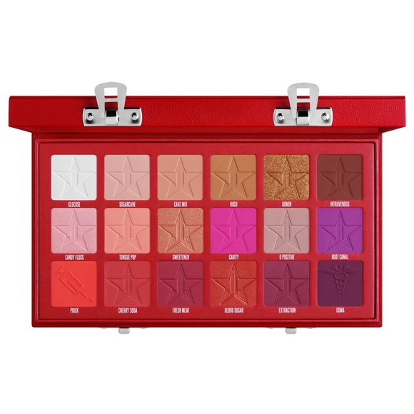 NIB JEFFREE STAR COSMETICS BLOOD SUGAR EYESHADOW PALETTE - Picture 2 of 16